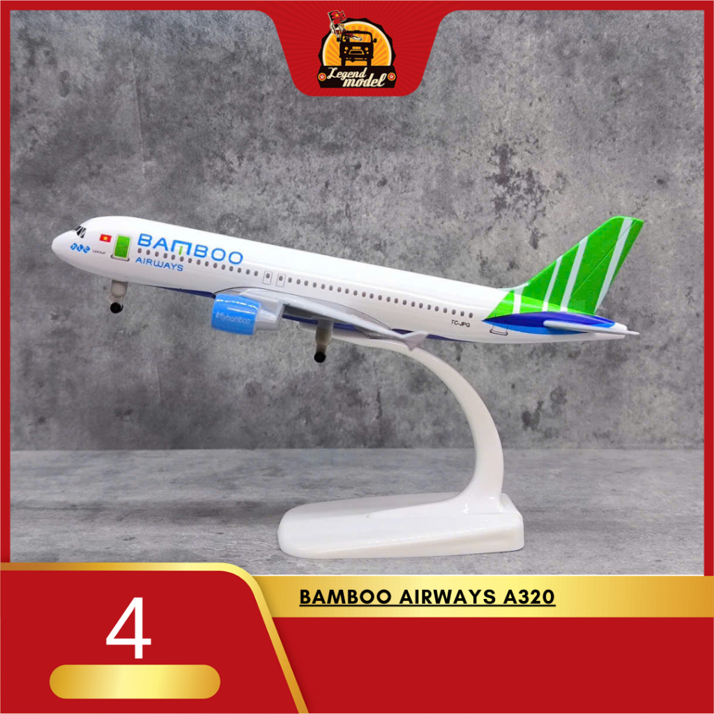 Mô hình máy bay Bamboo Airways
