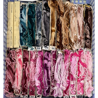 [Đi Đơn từ 6 tép] CHỈ COTTON LOANG MÀU VIỆT NAM - 68 màu [TÉP 8 MÉT]ư