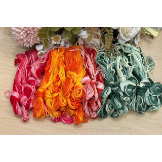 [Đi Đơn từ 6 tép] CHỈ COTTON LOANG MÀU VIỆT NAM - 68 màu [TÉP 8 MÉT]ư