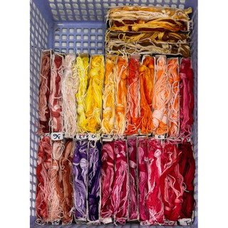 [Đi Đơn từ 6 tép] CHỈ COTTON LOANG MÀU VIỆT NAM - 68 màu [TÉP 8 MÉT]ư