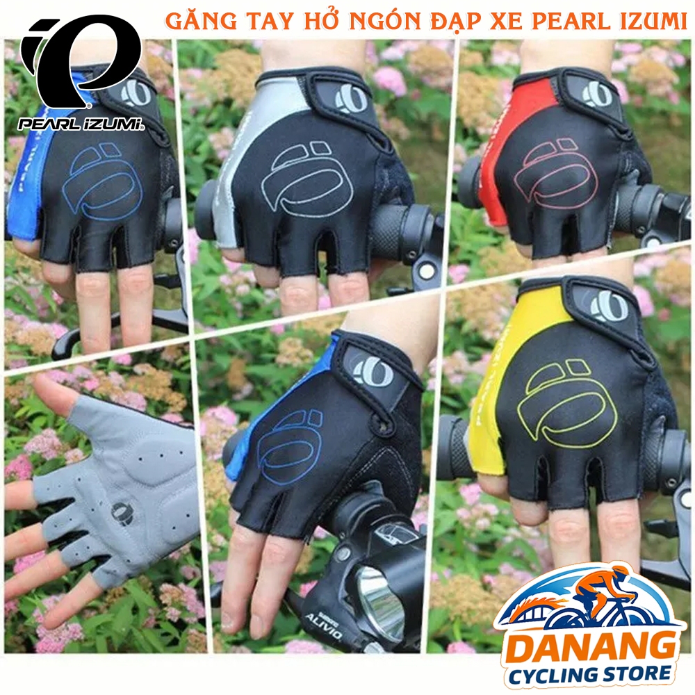 Găng Tay Hở Ngón Đi Xe Đạp PEARL IZUMI – Thoáng Khí, Chống Trượt, Êm Tay