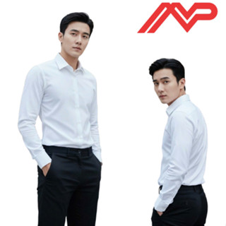 Áo sơ mi nam dài tay chất lụa Hàn Quốc hạn chế nhăn.LUATD MVP