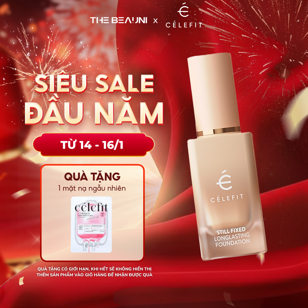 Kem nền lâu trôi CELEFIT Still Fixed Longlasting Foundation 30ml