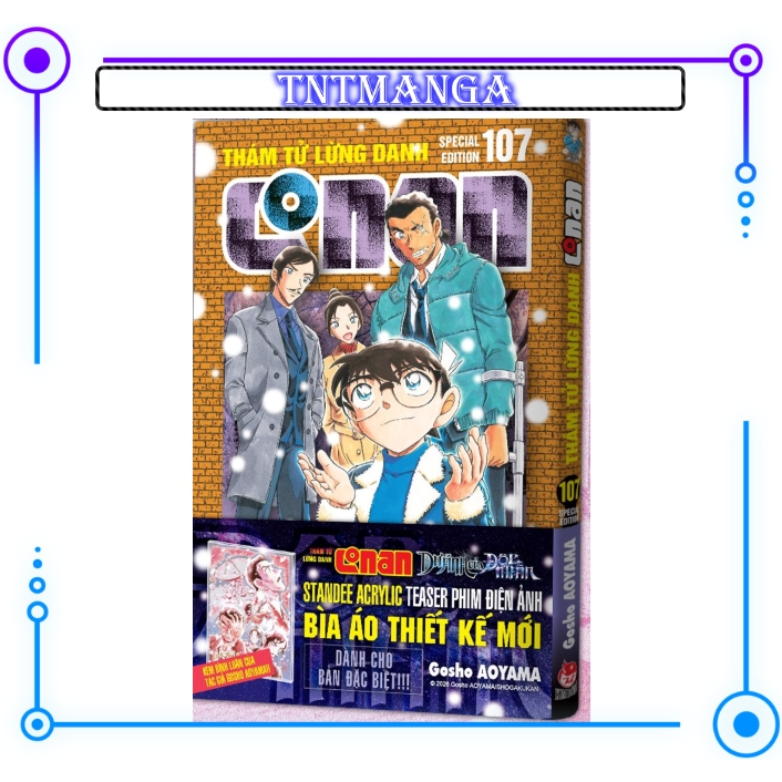 Truyện Thám tử lừng danh Conan - Tập 107 Bản Đặc biệt + Bản thường (Tặng kèm Standee Acrylic) - Tntm