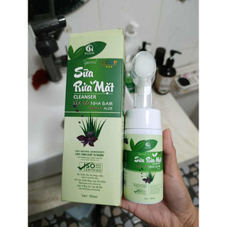 Sữa rửa mặt bơ nghệ gấc và tía tô nha đam
