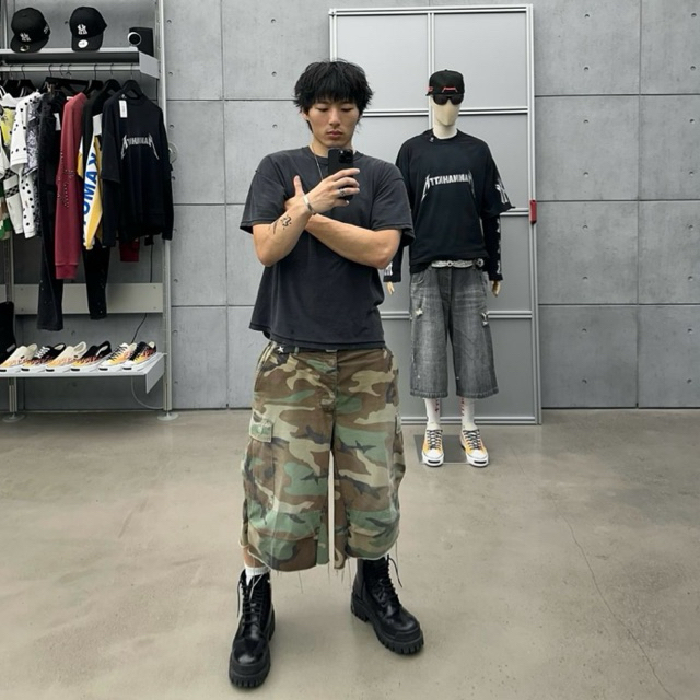 RECYCLE MILI WOODLAND SHORTS - 1729's OBJECT