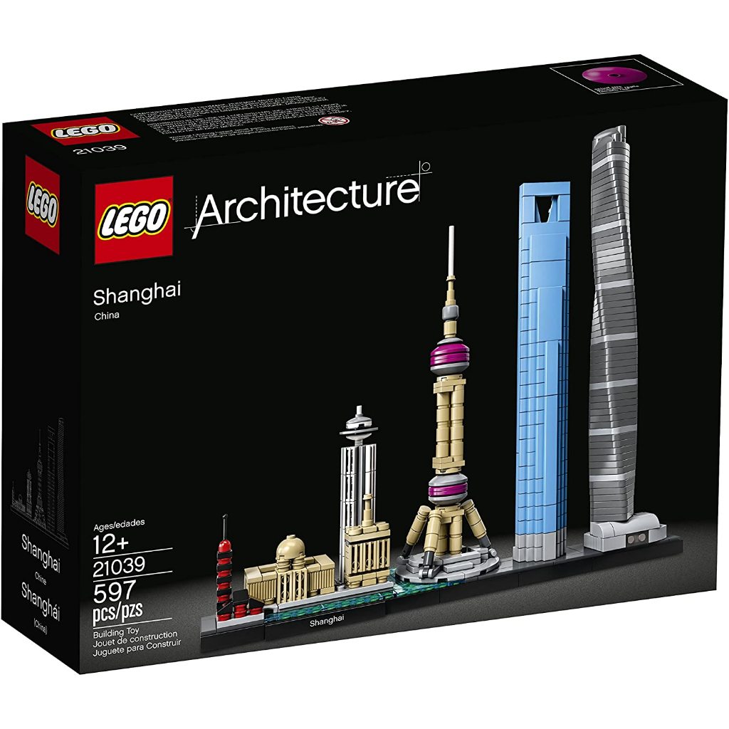 [HAPPY BRICKS] LEGO ARCHITECTURE - 21039 - THÀNH PHỐ THƯỢNG HẢI - SHANGHAI