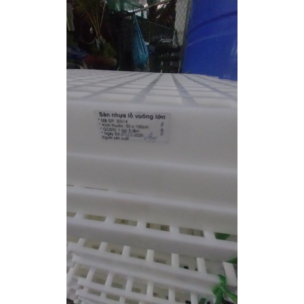 Sàn vịt sàn dê / Sàn nhựa .(50×100cm)/ Tấm lót sàn nhưa/ Vỉ nhựa lót sàn nhựa nguyên sinh