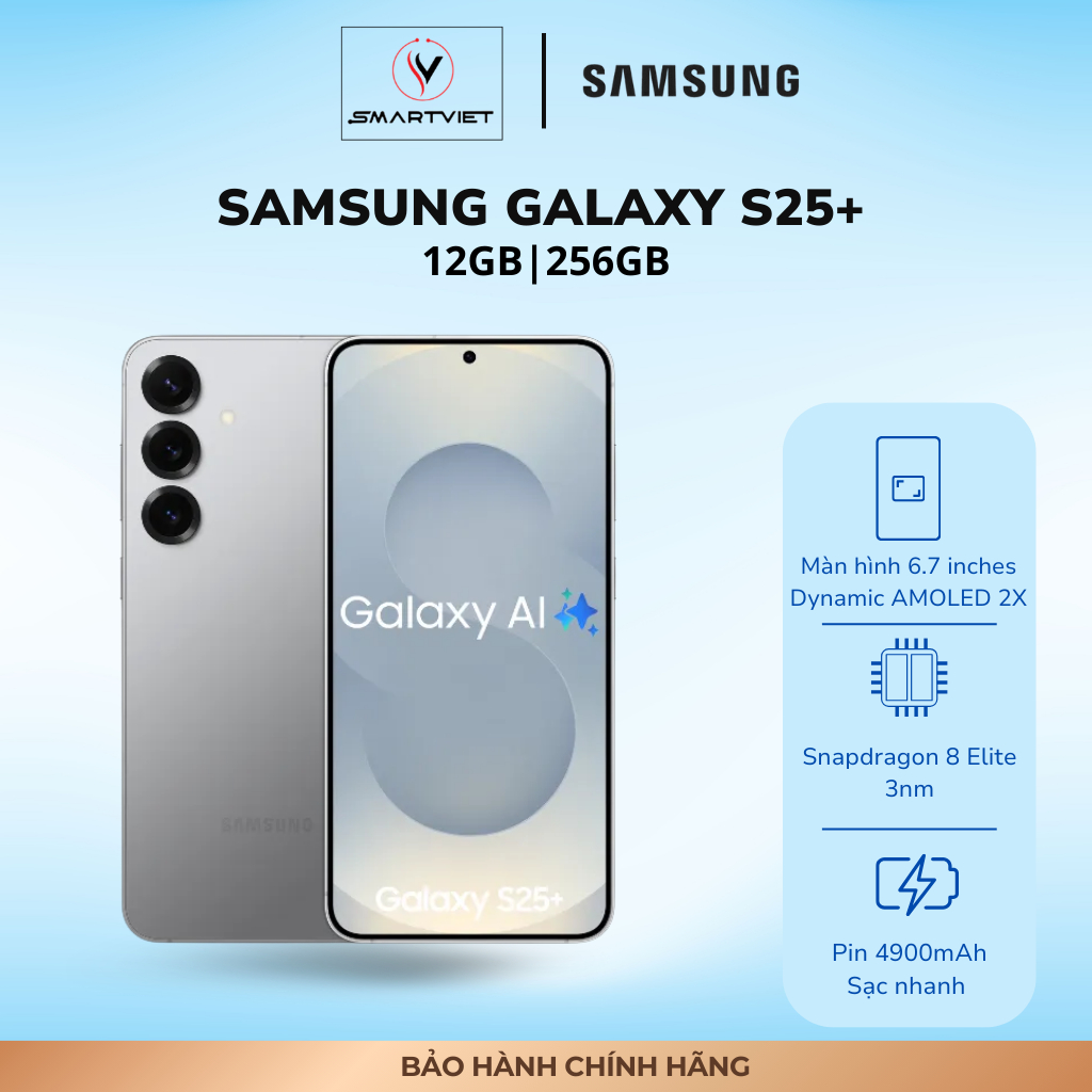 [Hỏa tốc] Samsung Galaxy S25 Plus 12/256GB - Chính Hãng