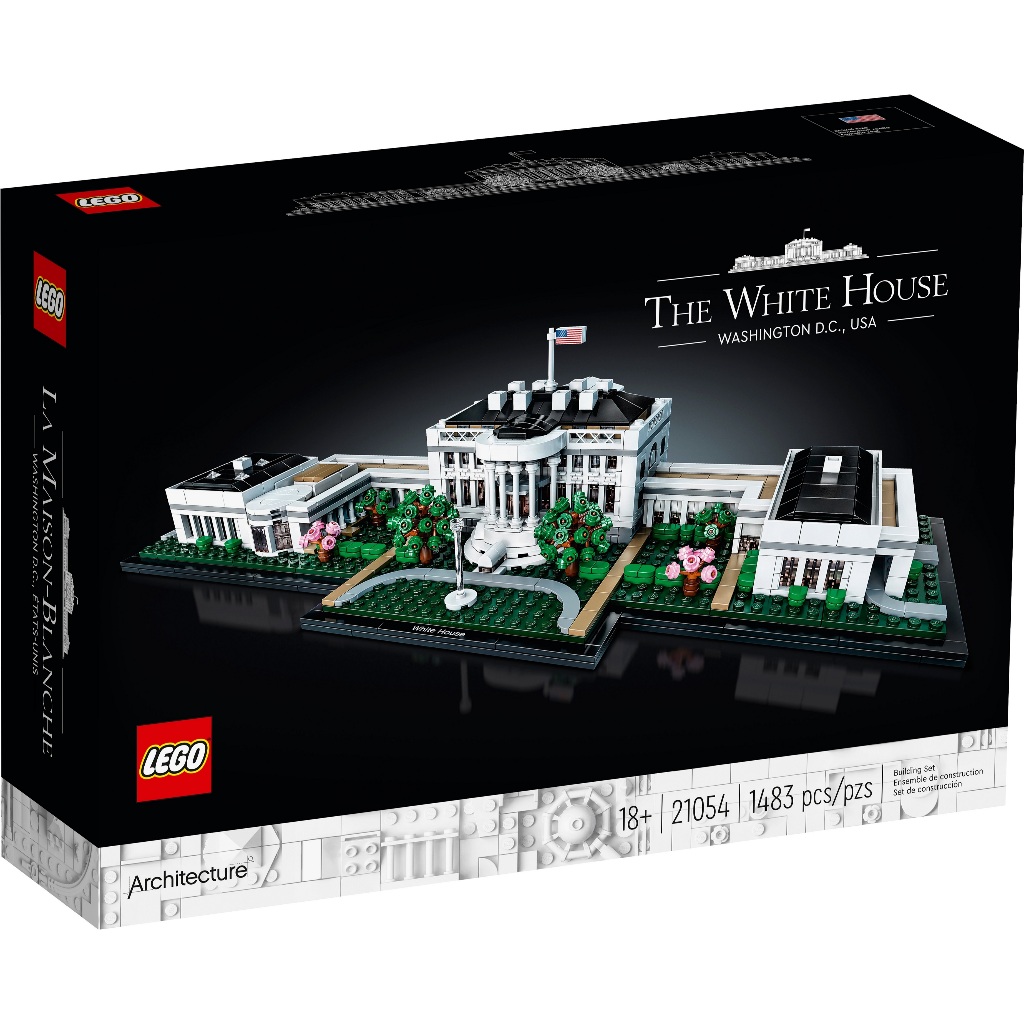 [HAPPY.BRICKS] LEGO ARCHITECTURE - 21054 - WHITE HOUSE - NHÀ TRẮNG