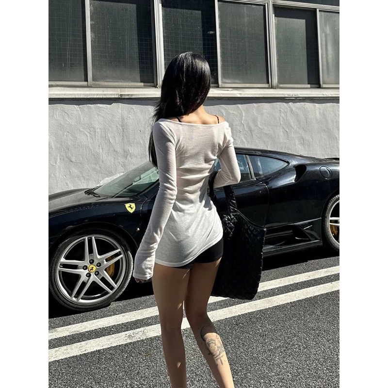 HM Bikini- Áo Trễ Vai Mặc Ngoài Bikini Che Khuyết Điễm,Chất Thun Giấy Co Giãn | BigBuy360 - bigbuy360.vn