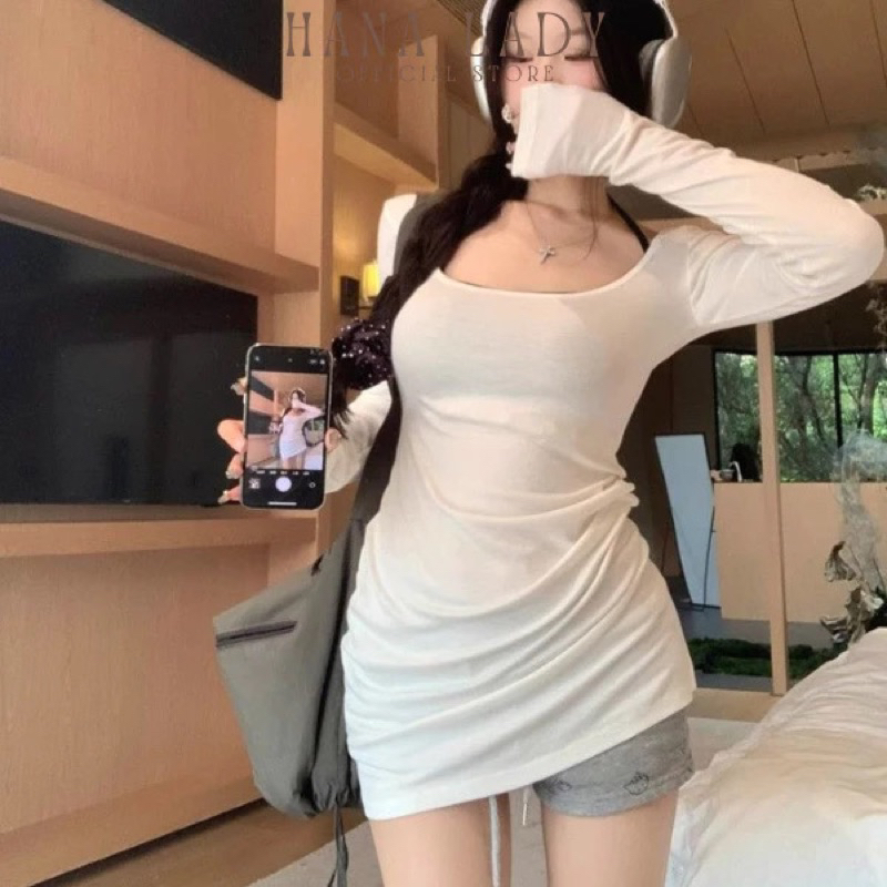 HM Bikini- Áo Trễ Vai Mặc Ngoài Bikini Che Khuyết Điễm,Chất Thun Giấy Co Giãn | BigBuy360 - bigbuy360.vn