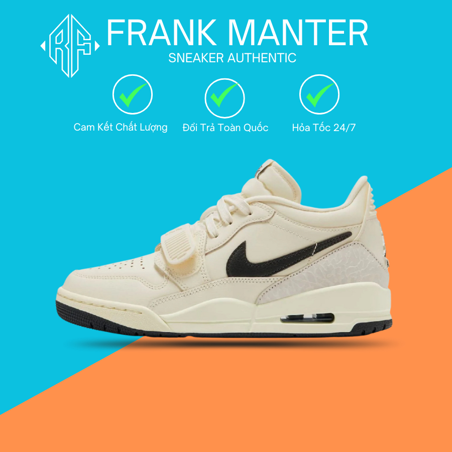 Giày_Air Jordan Legacy 312 Low ‘Coconut Black’ tặng hộp bảo vệ