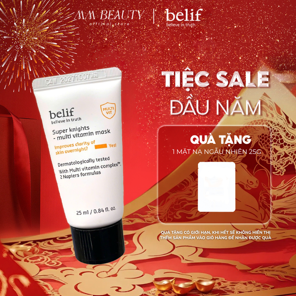 Mặt Nạ Ngủ Belif Super Knight Multi Vitamin Mask Minisize 25ml