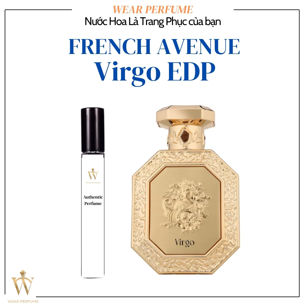 Fullsize 90ML - Nước hoa Unisex French Avenue Genesis Virgo (Xử Nữ) - Wear Perfume