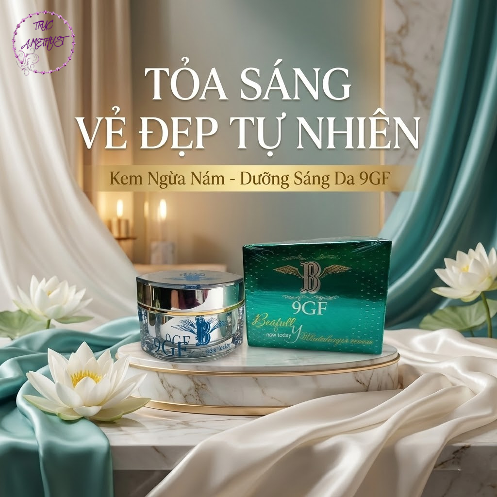 Kem ngừa nám trắng da 9GF