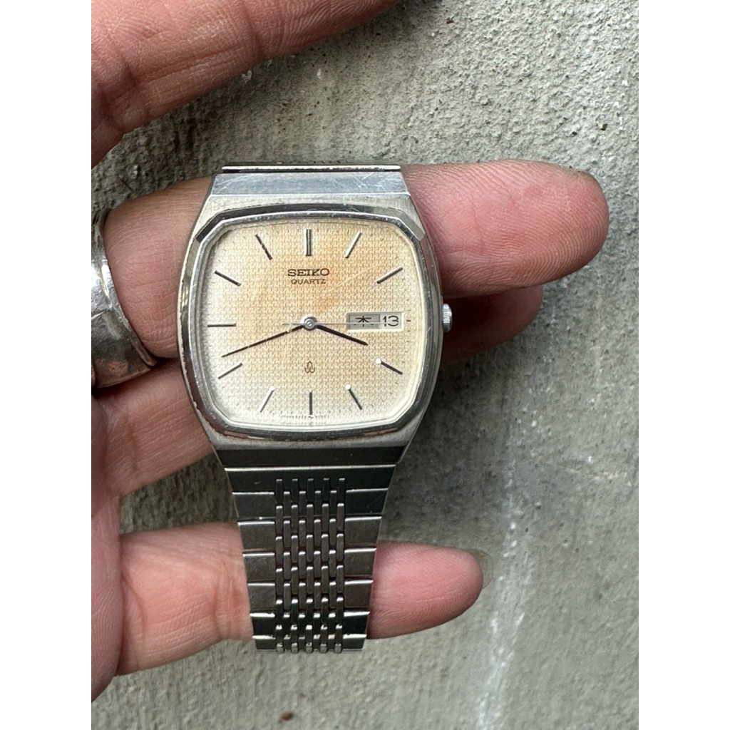 đồng hồ si nhật thương hiệu seiko tank mỏng máy pi  size 30mm dành cho nam