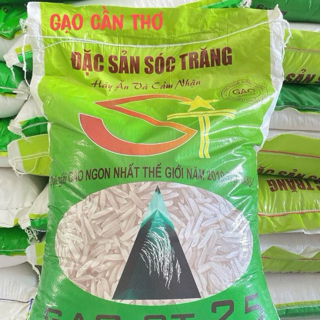 5kg GẠO vuông tôm ( May bao 5kg) Gạo Chất lương Ngon Sạch Thượng hạng loại 1