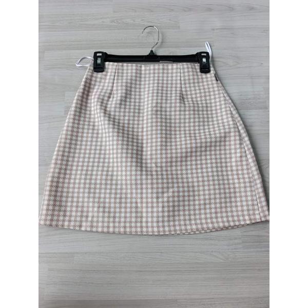 RUZA thanh lý - Chân váy caro chữ A bymo - SIZE M