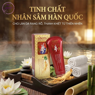 Sữa rửa mặt Liberty thảo dược nhân sâm
