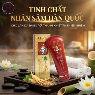 Sữa rửa mặt Liberty thảo dược nhân sâm