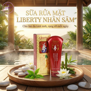 Sữa rửa mặt Liberty thảo dược nhân sâm