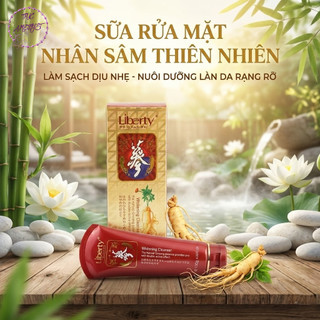 Sữa rửa mặt Liberty thảo dược nhân sâm