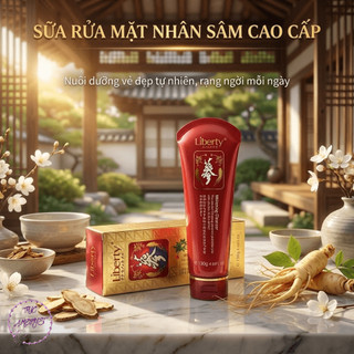 Sữa rửa mặt Liberty thảo dược nhân sâm