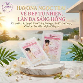Combo 3 tắm trắng da Havona thảo dược