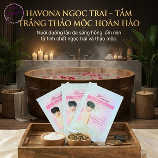 Combo 3 tắm trắng da Havona thảo dược