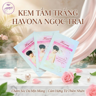 Combo 3 tắm trắng da Havona thảo dược