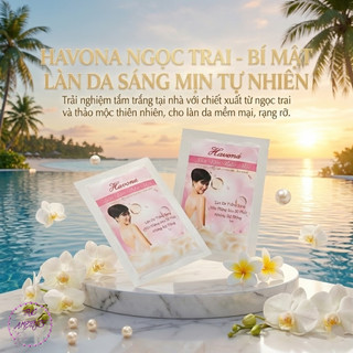 Combo 3 tắm trắng da Havona thảo dược
