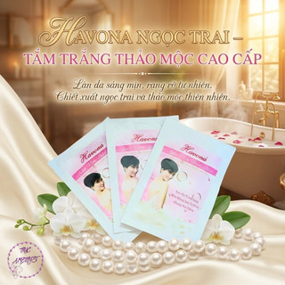 Combo 3 tắm trắng da Havona thảo dược