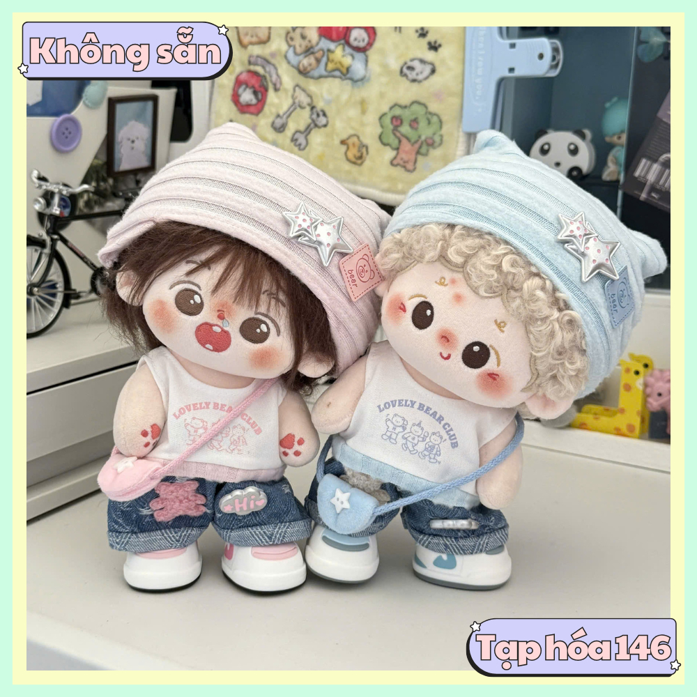[100 mẫu][ORD] Outfit doll 10cm 20cm - Quần áo búp bê 10cm 20cm MS1