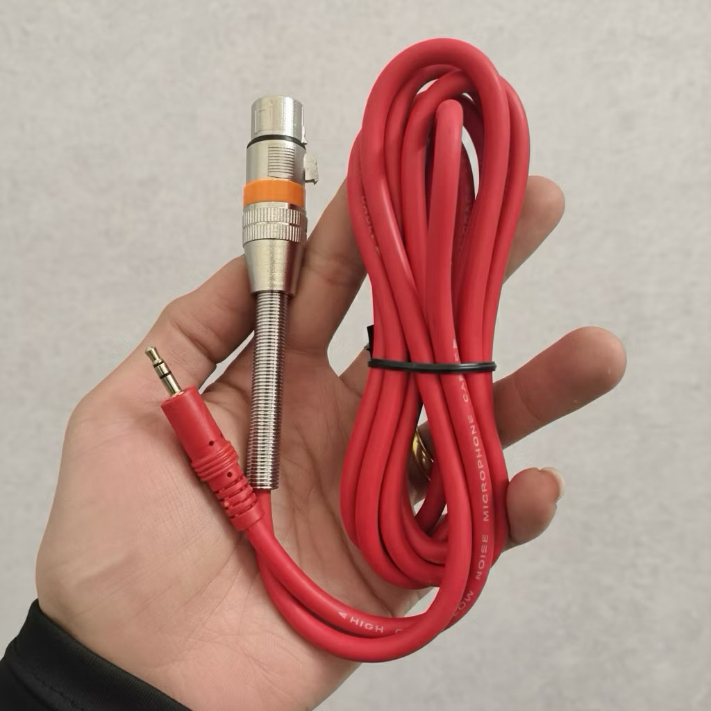 Dây mic Dành Cho mic Thu Âm XLR-XLR 3.5 mic BM900,BM800,BM700,LGT240,AT100...bảo hành 3 tháng