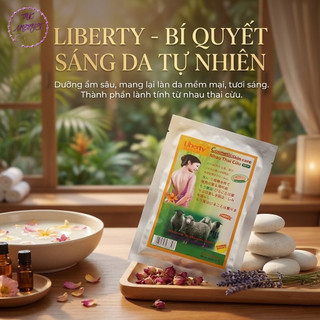 Tắm trắng Liberty nhau thai cừu