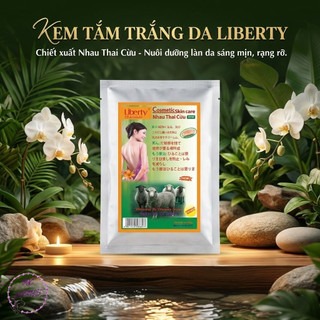 Tắm trắng Liberty nhau thai cừu