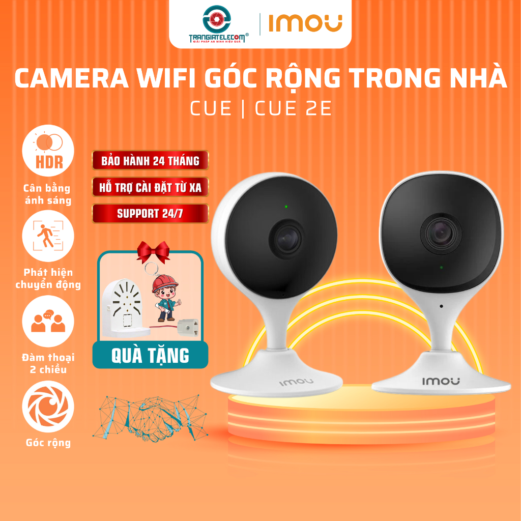 Camera IP Wifi IMOU C22EP, C32EP | C32SP 3MP cố định góc rộng, đàm thoại 2 chiều - TRANGIATELECOM