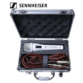 Micro karaoke có dây Sennheiser E 868II-S (Có hộp đựng) - Micro cao cấp màu trắng Chất Âm Nhẹ
