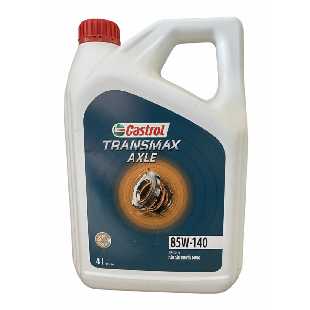 Dầu Cầu Truyền Động Castrol Transmax Axle API GL5 80w90 Hoặc 85w140 Can 4L