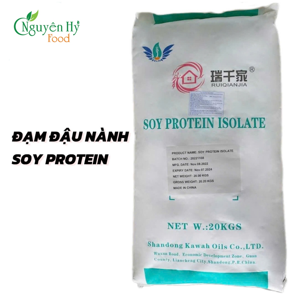 1kg Đạm đậu nành (Soy Protein) làm giò chả chay...