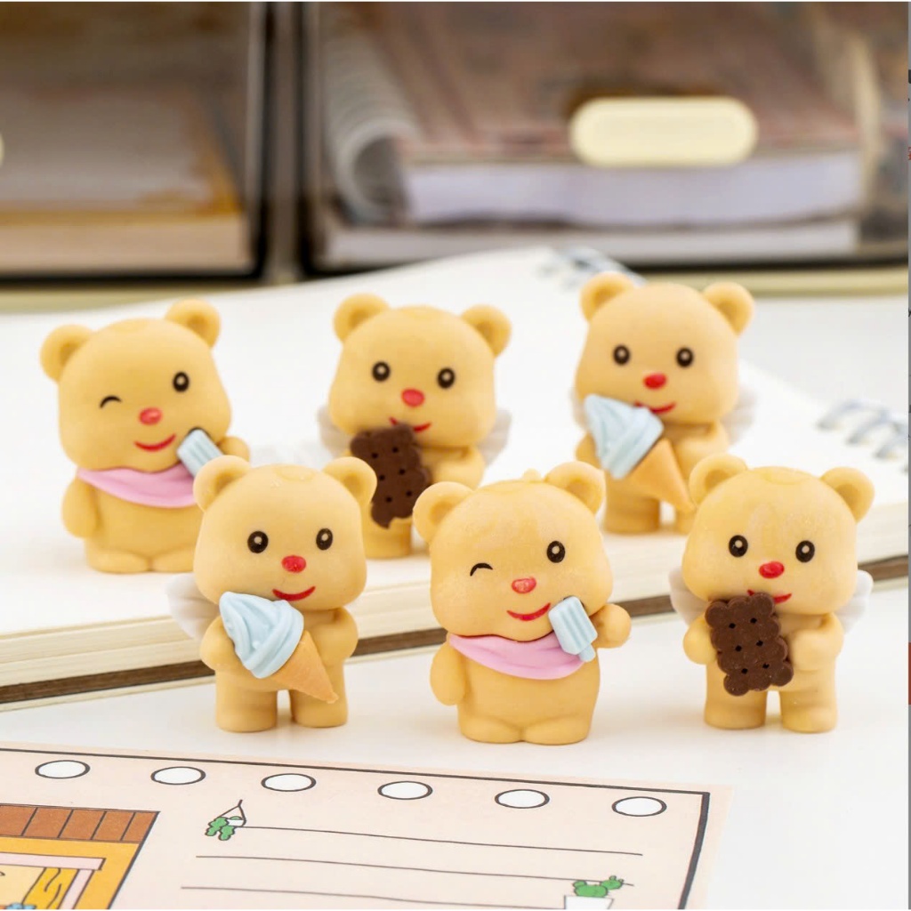 [Tẩy các mẫu] Combo 5 Tẩy Butter bear