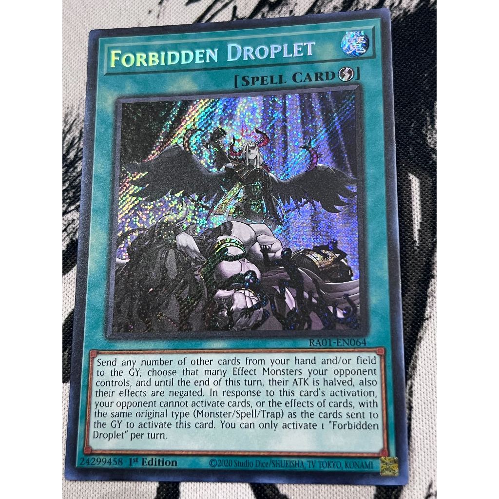 [YGO Edision] Thẻ bài Yugioh: Forbidden Droplet