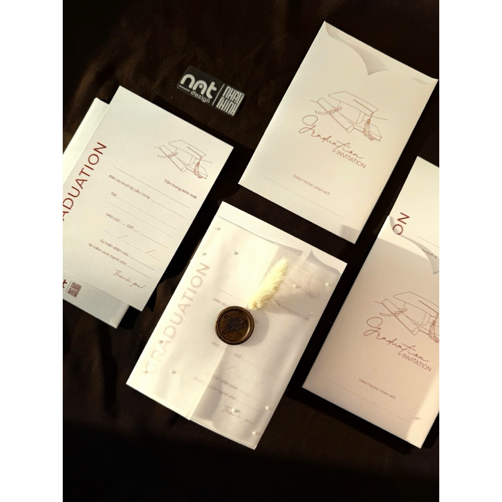 THIỆP MỜI KỶ YẾU - TRANG TRỌNG