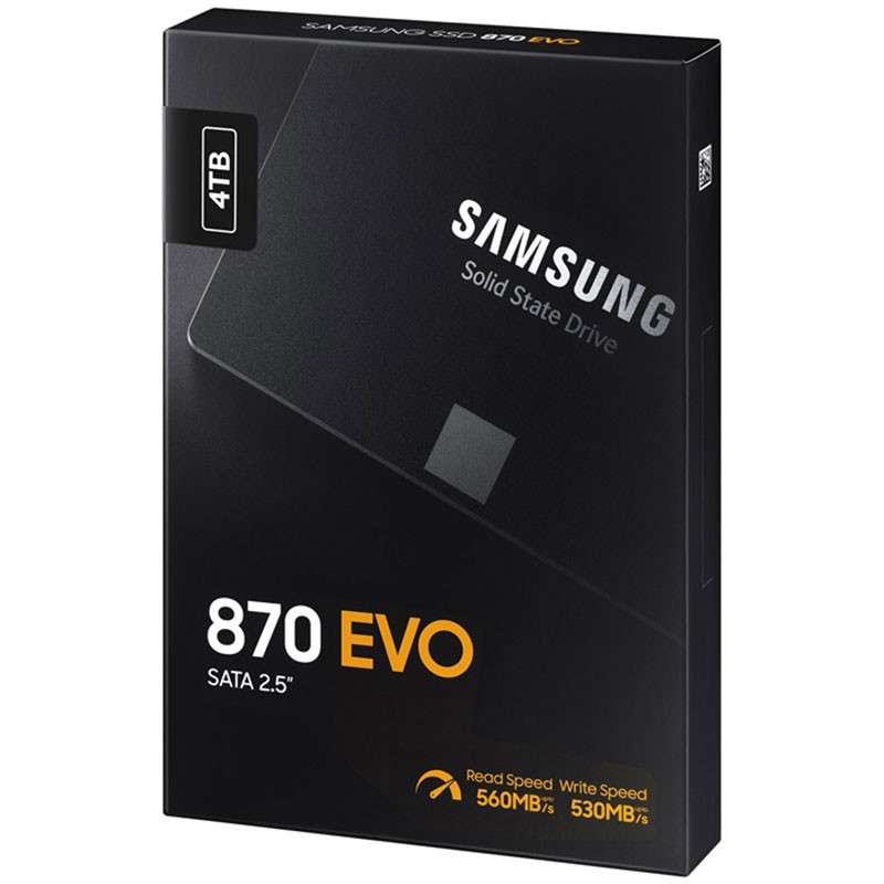 SSD Samsung 4TB - 870 EVO ( MZ-77E4T0BW )