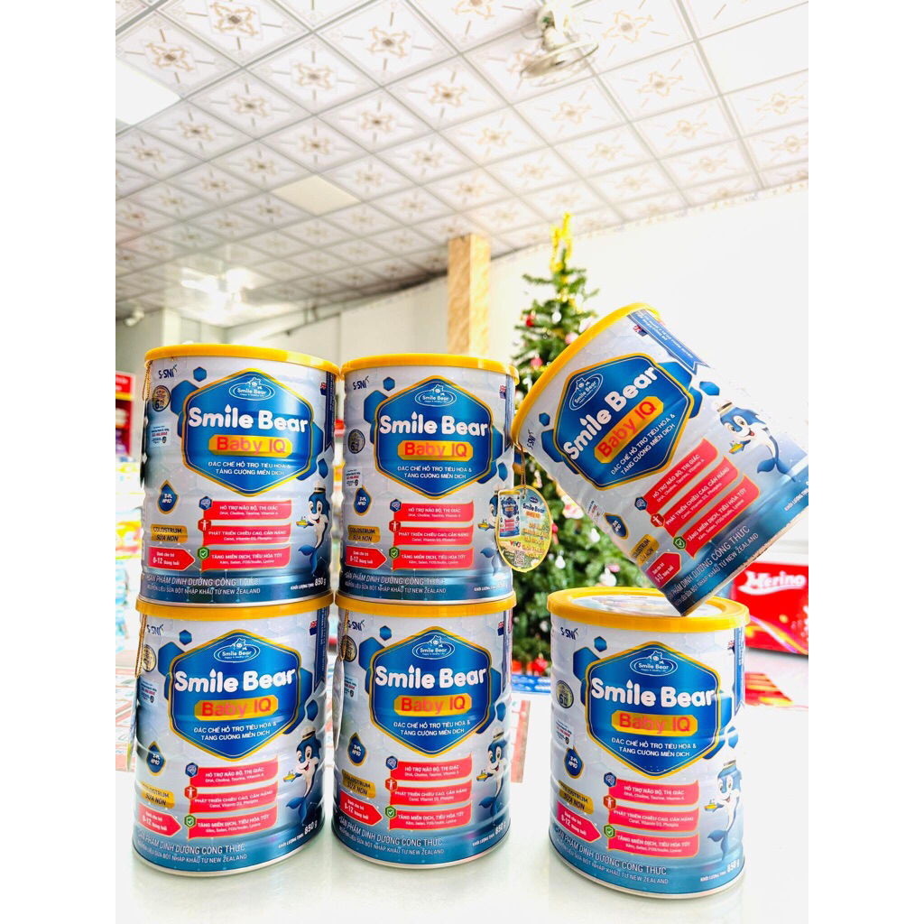 Sữa dinh dưỡng công thức Smile Bear Baby IQ