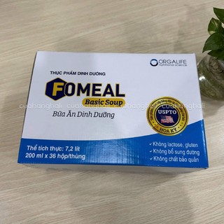 Fomeal Basic Soup, Thùng 36 Hộp (200ml/Hộp)