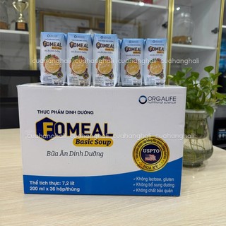 Fomeal Basic Soup, Thùng 36 Hộp (200ml/Hộp)