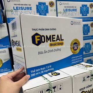 Fomeal Basic Soup, Thùng 36 Hộp (200ml/Hộp)
