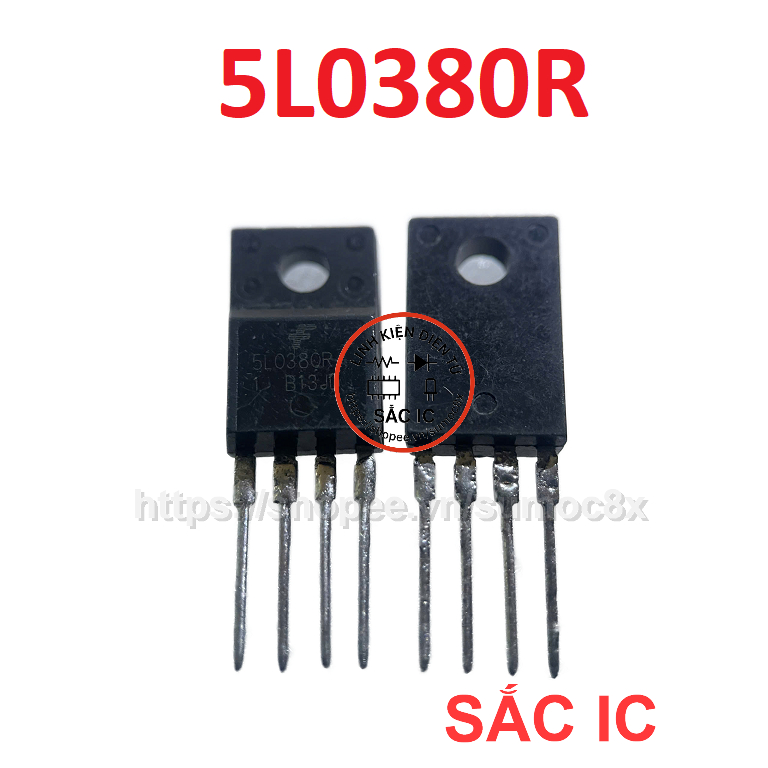 5L0380R 5L0380 0380 Hàng tháo máy chất lượng tốt - độ bo nguồn xung - Chân dài